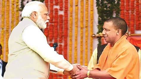 Yogi Adityanaths Jam Packed Day In Delhi Uttar Pradesh Cm Meets Pm