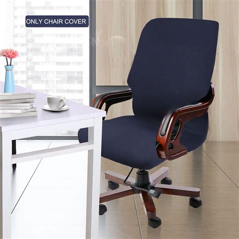 Stretch Waterproof Computer Desk Chair Cover Rotating Armchair