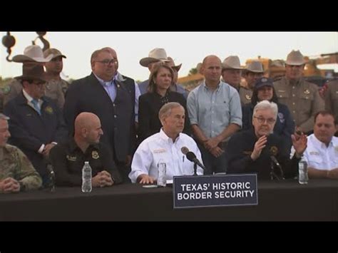 Gov Abbott Signs Bill That Lets Police Arrest Migrants Who Enter The