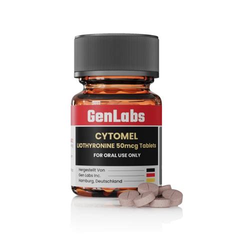 T Liothyronine Cytomel Mcg Per Tab Tablets Genlabs