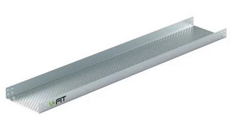 Gi Pre Galvanized Perforated Cable Tray At Rs Meter Perforated