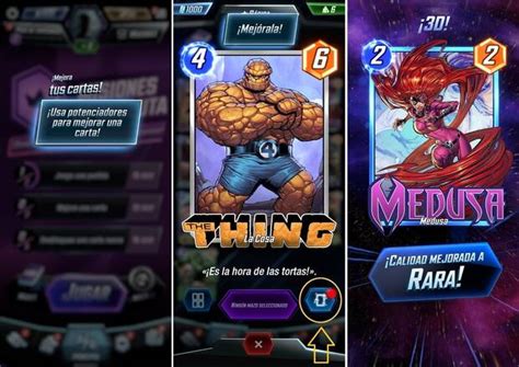 Marvel Snap Cómo mejorar niveles de cartas y conseguir potenciadores