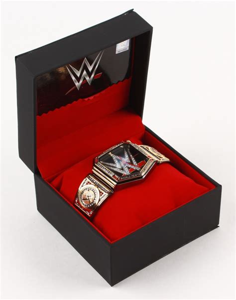 Wwe World Heavyweight Champion Title Watch New Pristine Auction