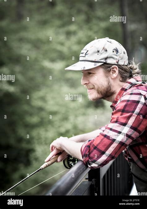 Portrait of fisherman Stock Photo - Alamy