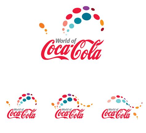 World of Coke logo design on Behance