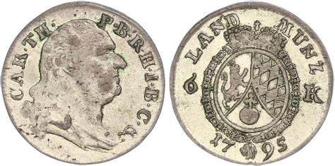 NumisBids WAG Online OHG Auction 91 Lot 582 Bayern Karl Theodor