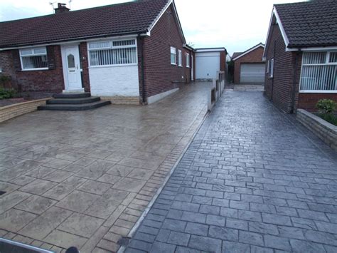 Pattern Imprinted Concrete Driveways In Bury Patterned Imprinted