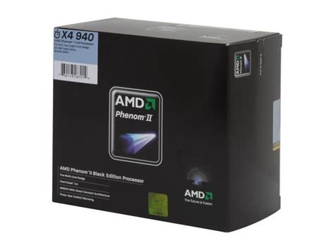 Amd Phenom Ii X4 940 Black Edition Deneb Quad Core 30 Ghz Socket Am2