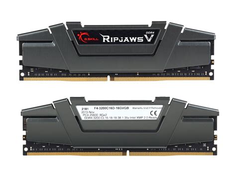 G SKILL Ripjaws V Series 16GB DDR4 3200 RAM Memory Newegg