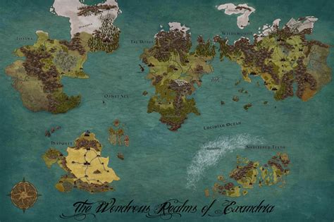 No Spoilers Does The Known Map Of Exandria Loop Around Criticalrole