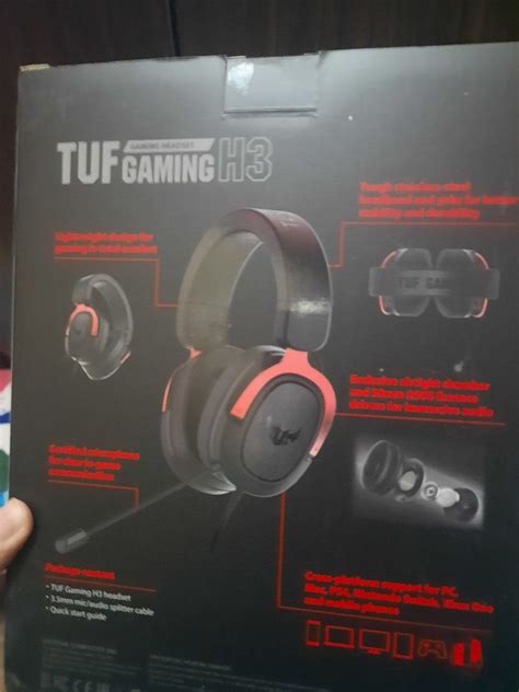 Asus TUF Gaming Headset H3 Audio Headphones Headsets On Carousell