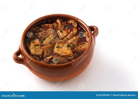 Traditional Mondongo or El Menudo Soup Stock Image - Image of recipe, mondongo: 201099607