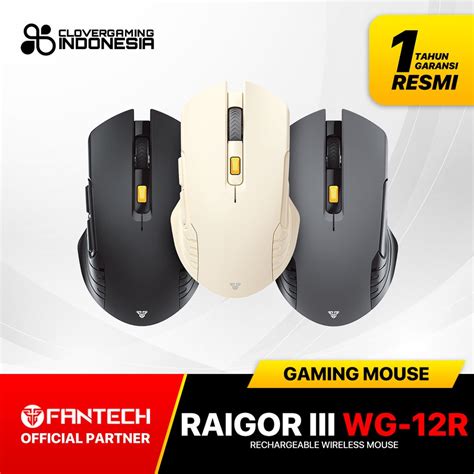 Jual Fantech Wg R Raigor Gen Iii Rechargeable Wireless Gaming Mouse