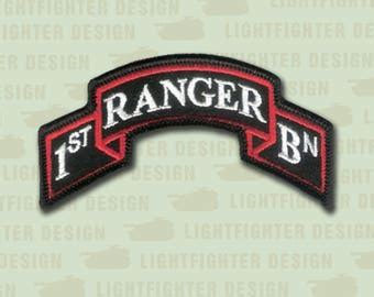 Ranger Scroll Patch - Etsy