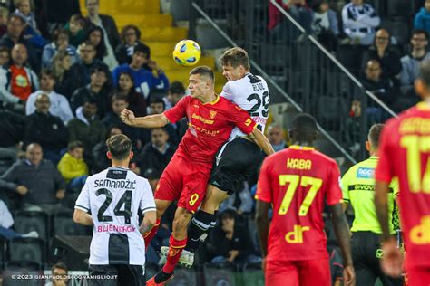 Udinese Non Sciupare La Combinazione Vincente Il Lecce Potrebbe Essere