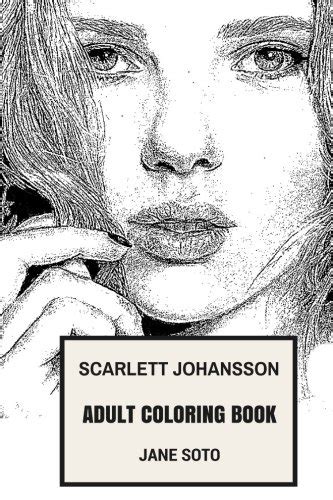 Buy Lett Johansson Adult Coloring Book Forbes Celebrity And Sex Symbol