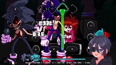 Fnf Sonic Exe Hell Reborn And Sally Exe There Is A Lot Goin On In This