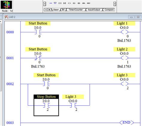 Rslogix Training Start Stop Seal In Rung And Plc Scan Explanation