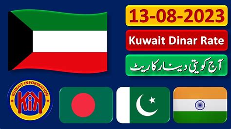 Today Kuwait Dinar Rate August Aaj Kuwaiti Dinar