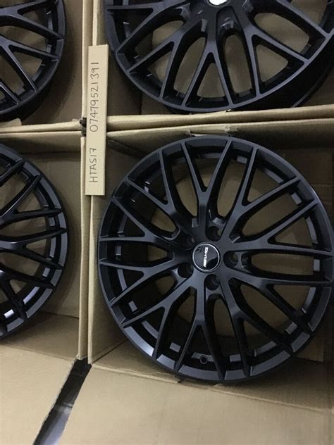 19 Inch Alloy Wheels Black Alloys Mercedes C E S Class W212 Amg C63 E63 Style In Barking