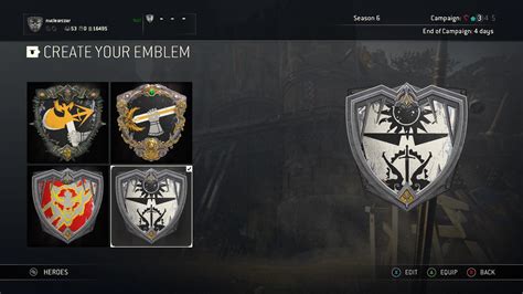 I tried to make a warden emblem, I hope it turned out good. If not ...