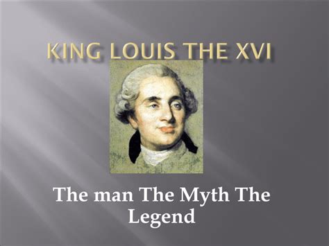 King Louis The XVI