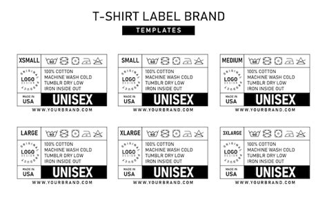 Free Printable Customizable Clothing Label Templates Canva 55 Off