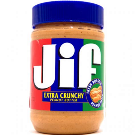 Jif Extra Crunchy Peanut Butter 16oz 464g Poppin Candy