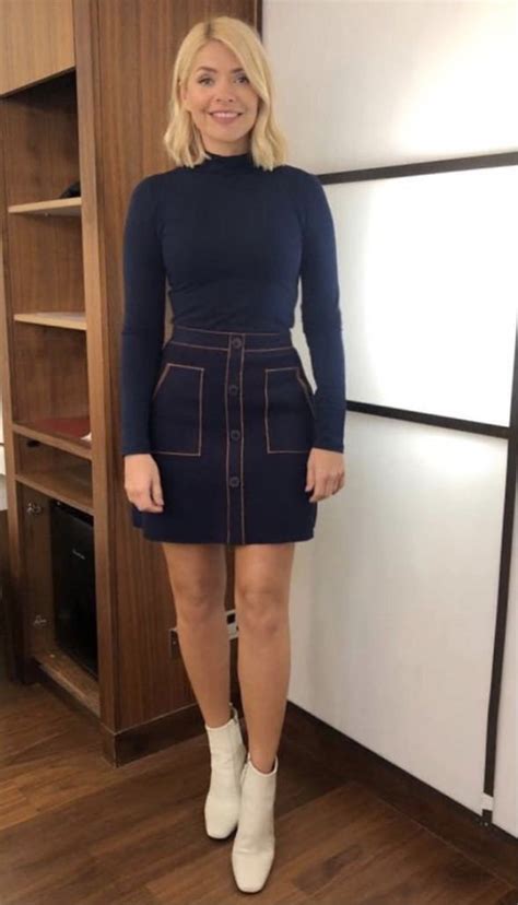 Holly Willoughby News This Morning Host Wears Navy Where To Buy Her