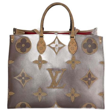 Louis Vuitton Onthego Gm Reverse Giant Monogram Tote Ref 740148 Joli