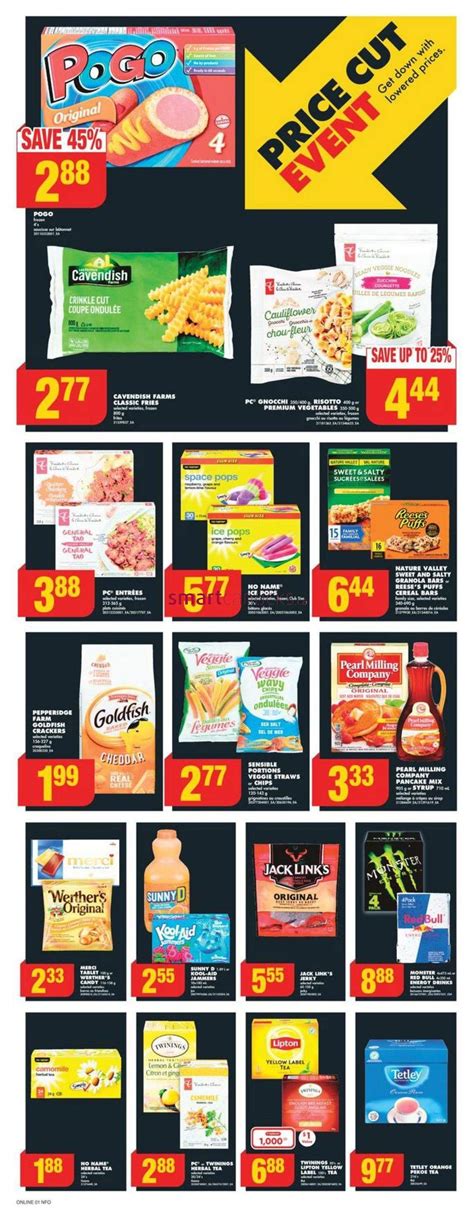 No Frills On Flyer January To