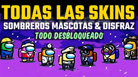 Among Us COMO TENER TODAS LAS SKINS Y MASCOTAS GRATIS EN AMONG US