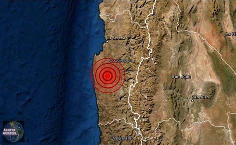 Sismo De Magnitud 6 4 Sacude La Región De Coquimbo De Chile