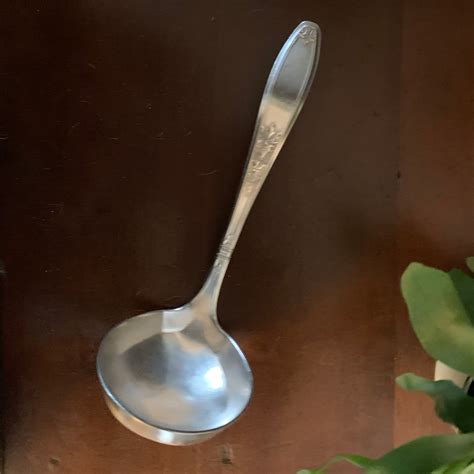 Rogers Bros 1847 Silver Plate Gravy Ladle Ambassador Pattern Etsy