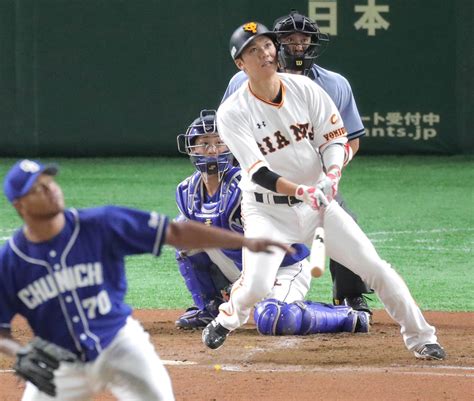 【巨人】坂本勇人 6年ぶり満塁本塁打で先制 Dena・ソトに並ぶリーグトップ24号 スポーツ報知