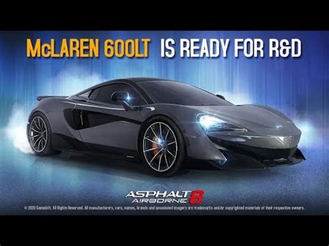 Asphalt 8 Multiplayer For McLaren 600LT Lets Play Together YouTube