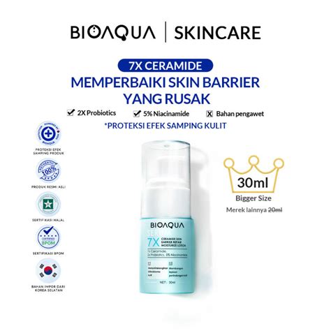 BIOAQUA 7X Ceramide Skin Barrier Repair Moisturize Lotion Lazada