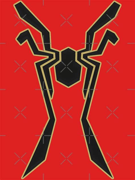 Iron Spidey Symbol T Shirt For Sale By Warwicksmith Redbubble Iron Spider T Shirts