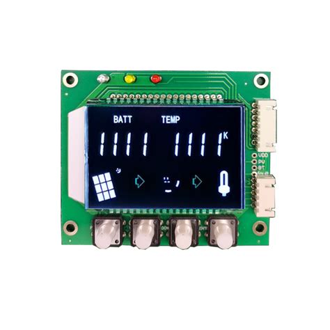 Customized Va Negative Segment Display Aip31621e Or Equivalent White