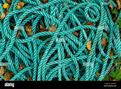 Abstract Green Rope Background Stock Photo Stock Photo Alamy