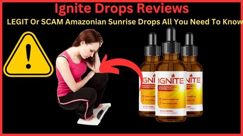 IGNITE DROPS REVIEW IGNITE Amazonian Sunrise Drops IGNITE WEIGHT