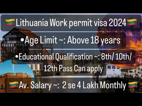 Lithuania Work Permit Visa How To Apply Lithuania Work Permit Visa