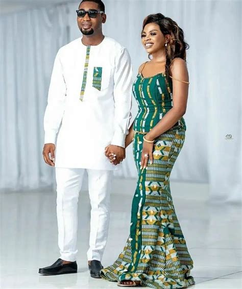 Pin By Africhic Collections On Mode Mixte Couples African Outfits