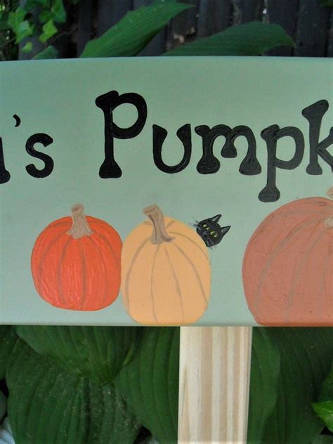 PERSONALIZED PUMPKIN PATCH Sign Pumpkin Patch Sign With - Etsy