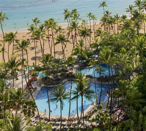 수영장 Hilton Hawaiian Village
