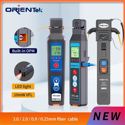 Orientek TFI 40 Optical Fiber Identifier VFL LED Light OFI Live