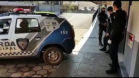 Homem é Detido Pela Guarda Municipal Tentando Furtar Base Da Gm No