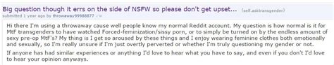 Did Sissy Porn Make Me Trans Transgender Reality