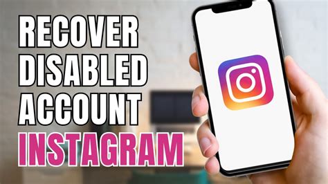 How To Recover Disabled Instagram Account YouTube