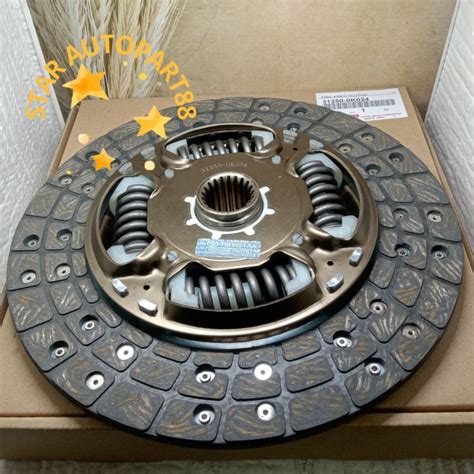 Pelat Kampas Kopling Clutch Disc Toyota Hilux Vigo Fortuner Kd